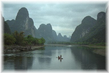 Guilin - Li Fluss